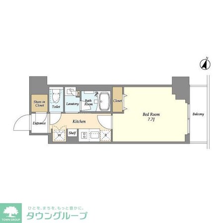 スタイリオ池上-新参道-の物件間取画像